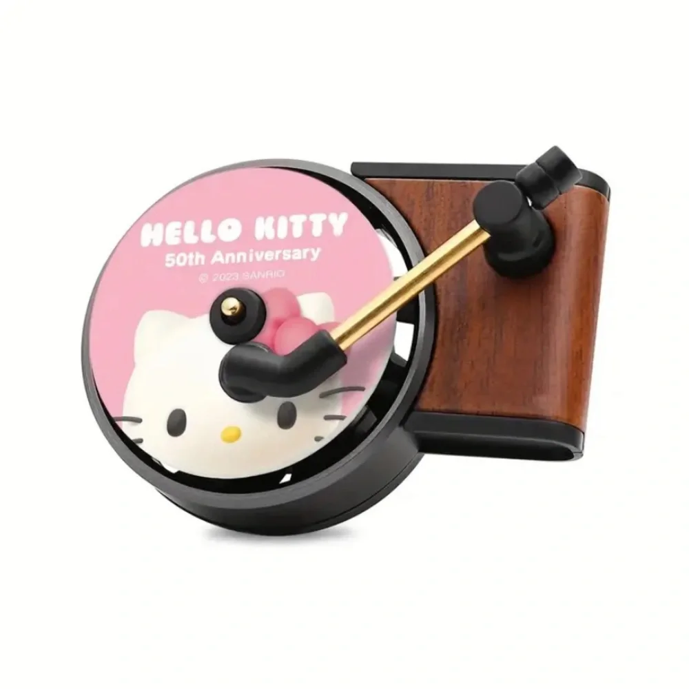 HELLO KITTY Record Player Car Vent Air Freshner Aromatherapy Fragrance Diffuser